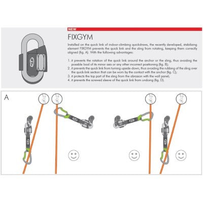 Climbing Technology FIXGYM D.10 noir