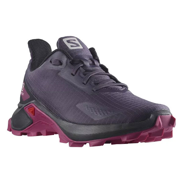Chaussures SALOMON Alphacross Blast J violet/Noir/Rose