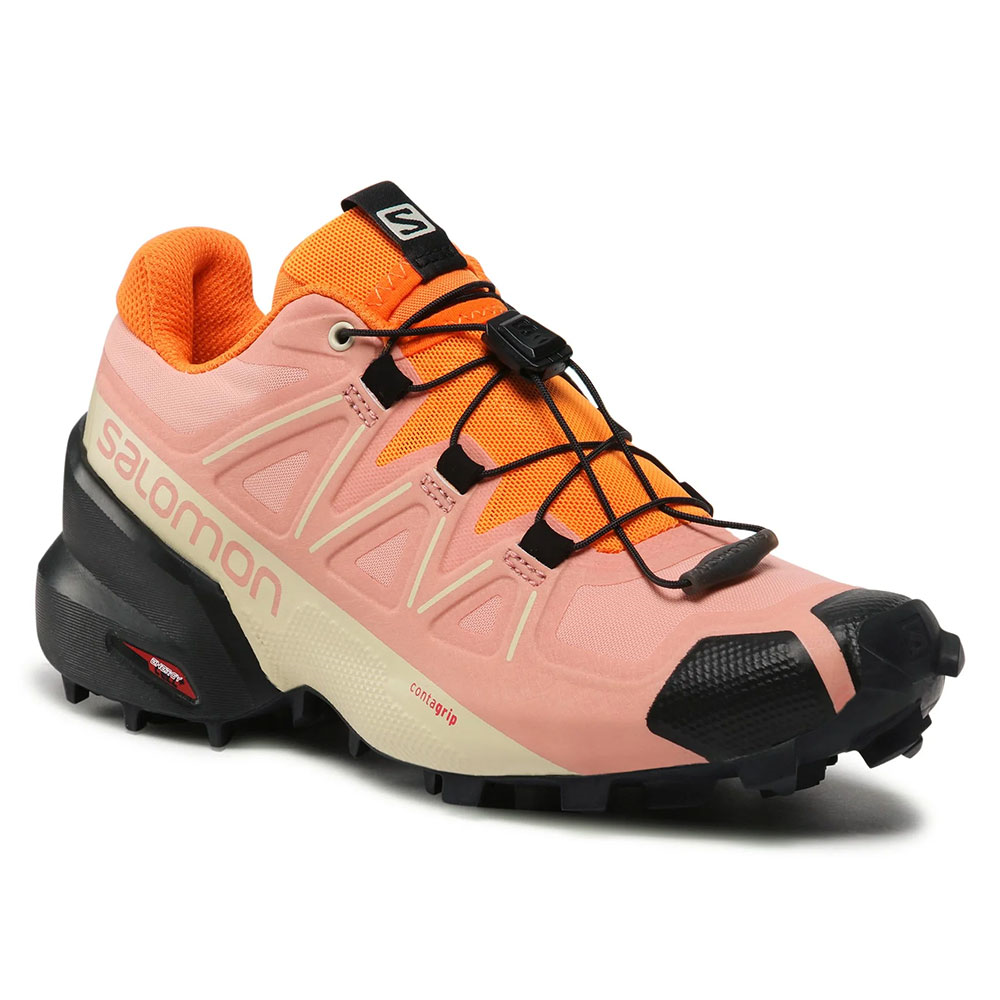 Chaussures SALOMON Speedcross 5 W rose/Orange/Noir