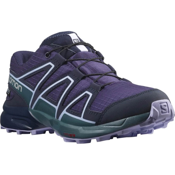 SALOMON shoes Speedcross CSWP J violet/pink/blue