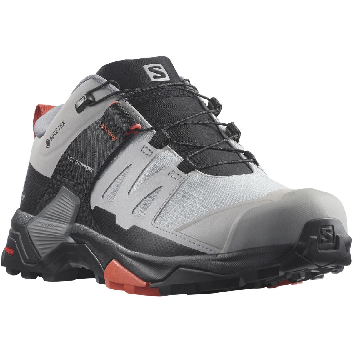 SALOMON shoes X Ultra 4 Wide GTX W grey/black/red