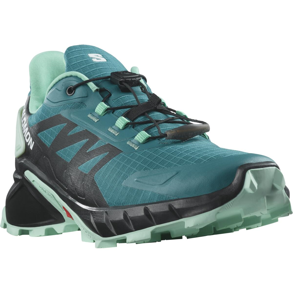 Chaussures SALOMON Supercross 4 W blue/Noir/Vert