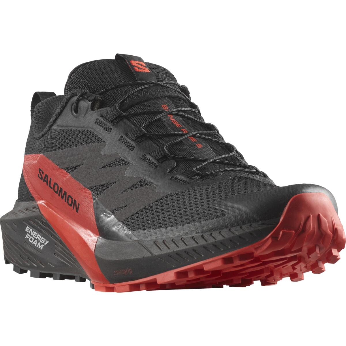 SALOMON shoes Sense Ride 5 black/red