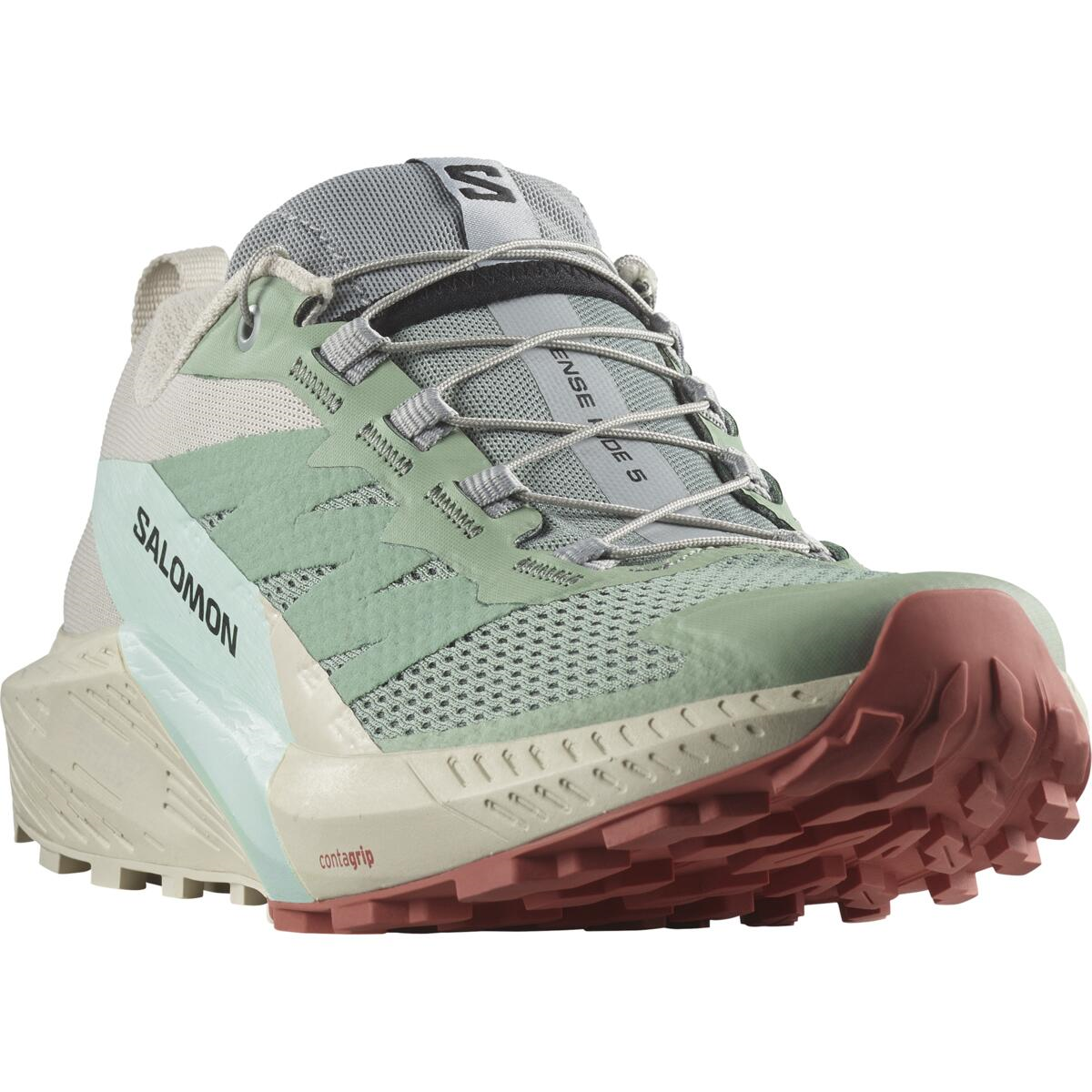 SALOMON shoes Sense Ride 5 W light blue/green/grey