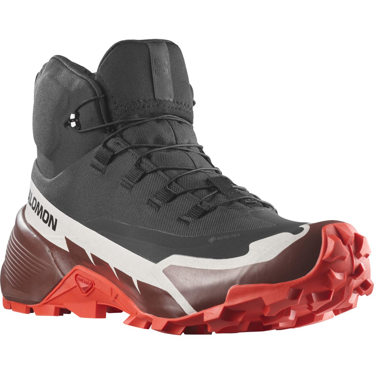 SALOMON shoes Cross Hike Mid GTX 2 black/brown/red