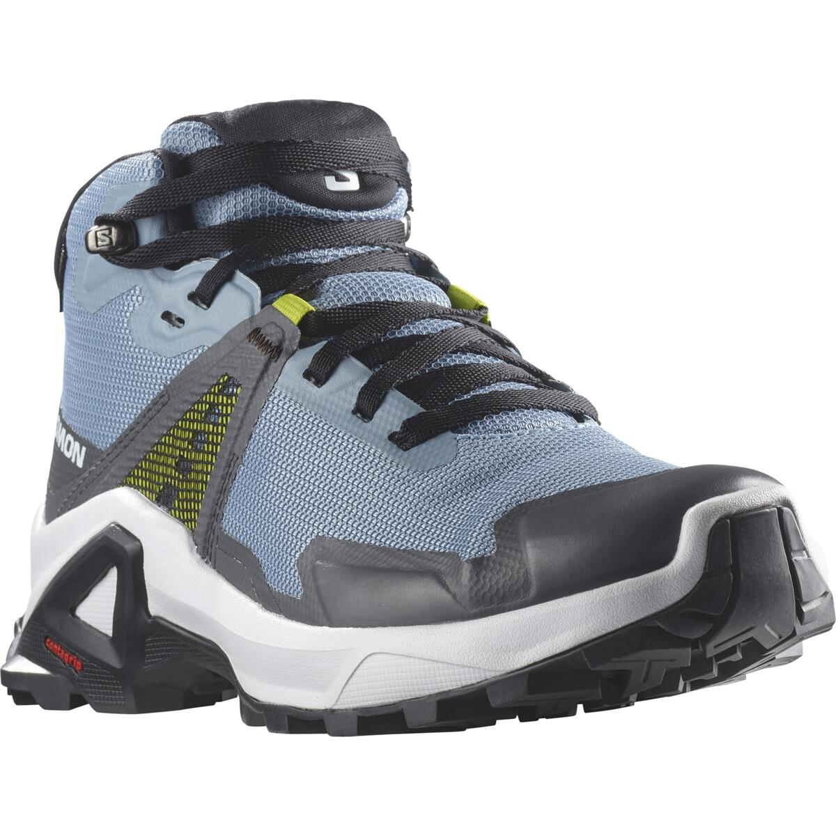 SALOMON shoes X Raise Mid GTX J light blue/grey/white