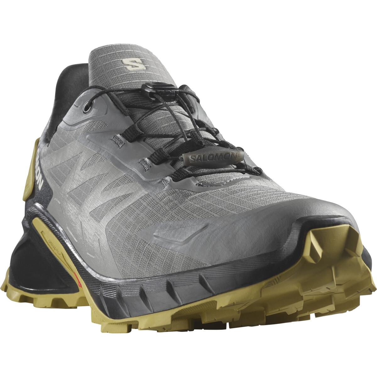 Chaussures SALOMON Supercross 4 GTX grey/Marron