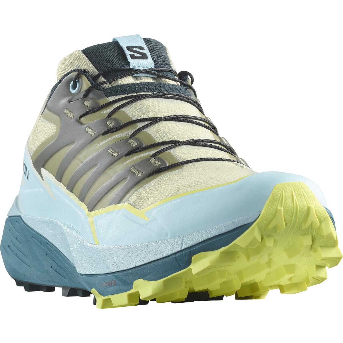 SALOMON shoes Thundercross W green/light blue/grey