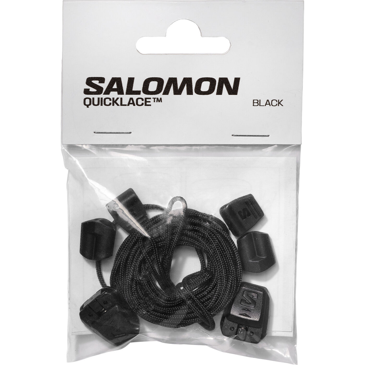 SALOMON shoe laces Quicklace Kit black