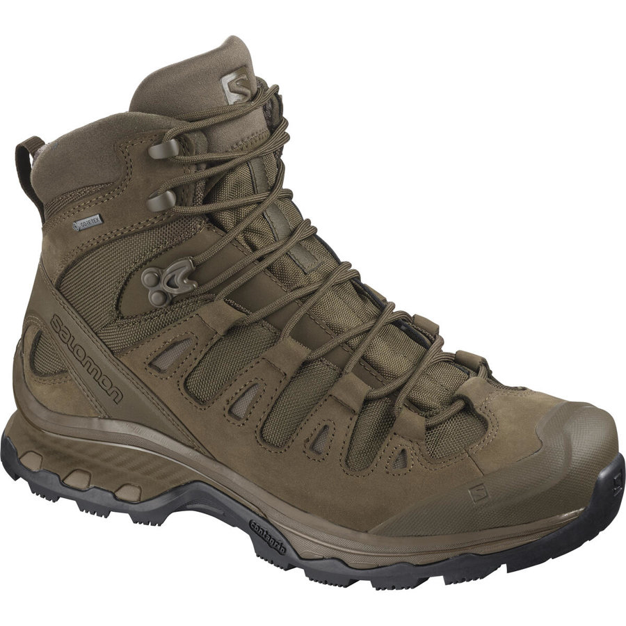 SALOMON tactical shoes Quest 4D GTX Forces 2 EN brown