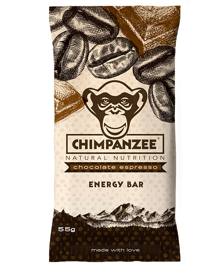 Chimpanzee Energy Bar Chocolate Espresso - verslanature.fr
