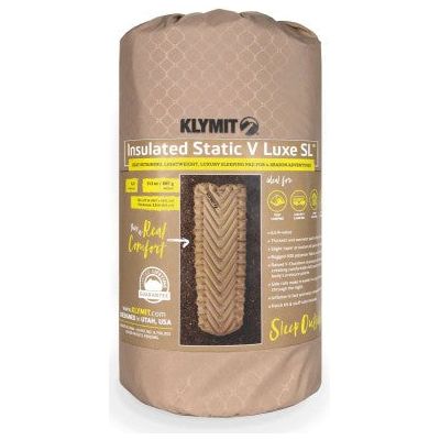Klymit Insulated Static V Luxe SL - verslanature.fr