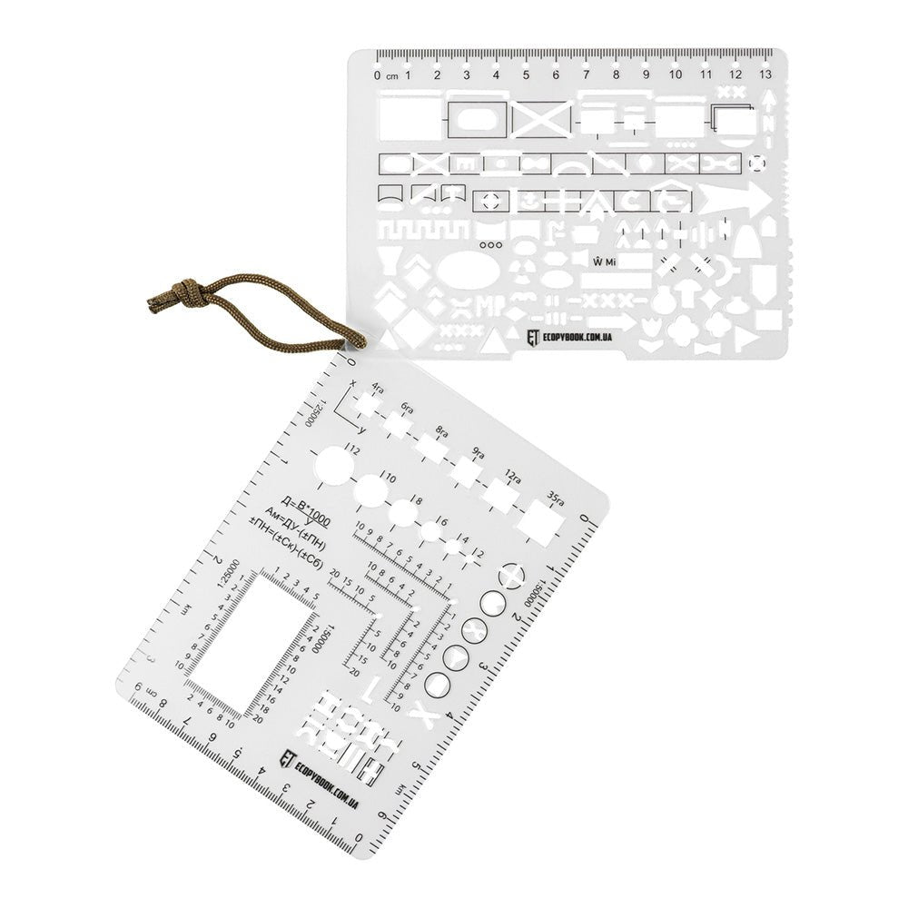 M - Tac TZ+M NATO ruler set - verslanature.fr