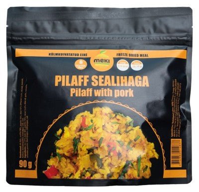 MEKI Pilaf with pork 110g - verslanature.fr
