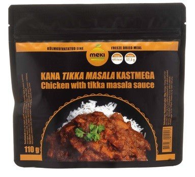 MEKI Мясо курицы с соусом тикка масала 110г - dabai.lv