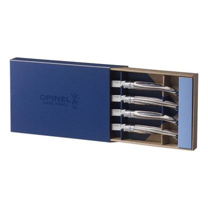 Opinel Coffret de couteaux de table Chic en bouleau laminé