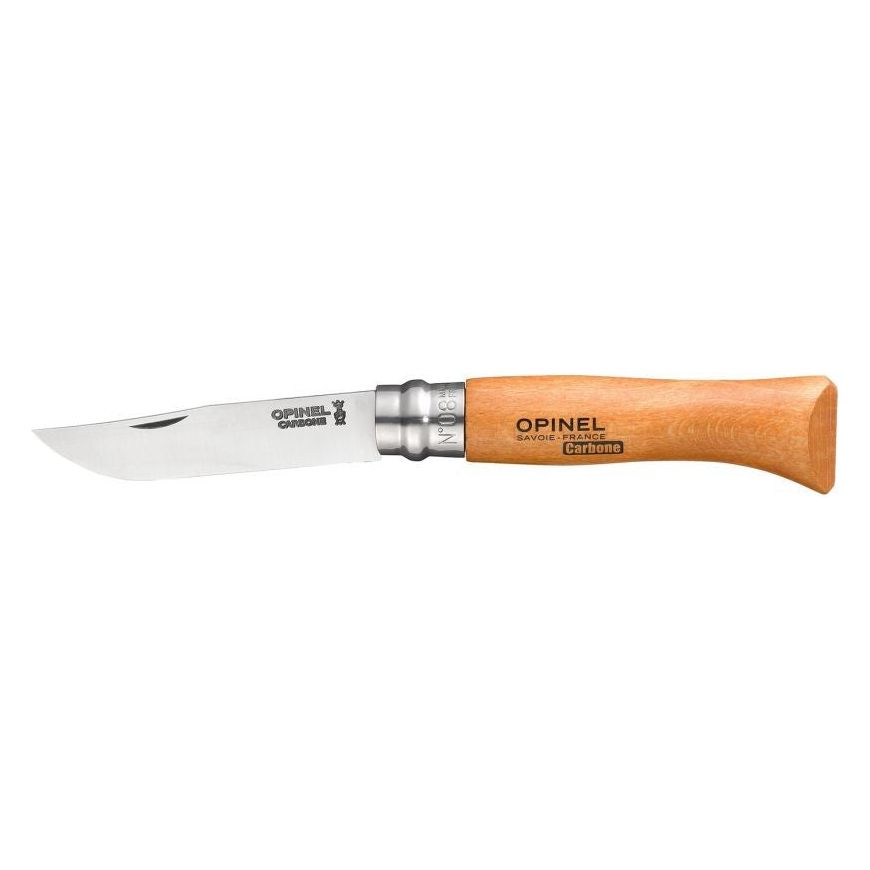 Opinel N°08 coffret cadeau acier carbone hêtre