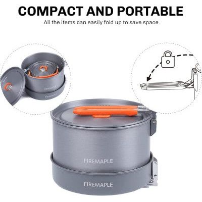 Fire-Maple FEAST алюминиевая посуда с теплообменником