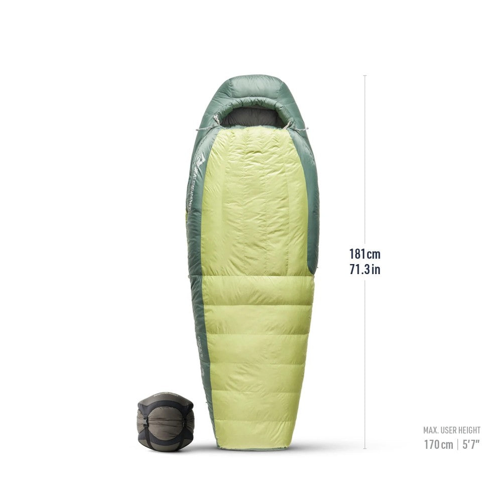 Sea To Summit Sac de couchage en duvet Ascent pour femme -9C Regular