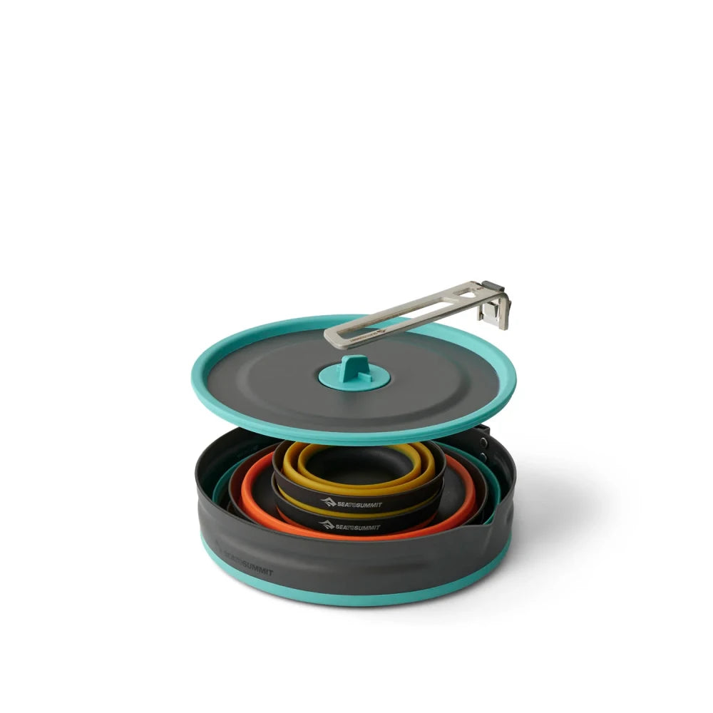 Set de cuisine pliable ultraléger Frontier One Pot - 5 pièces