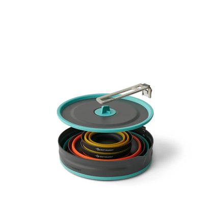 Set de cuisine pliable ultraléger Frontier One Pot - 5 pièces