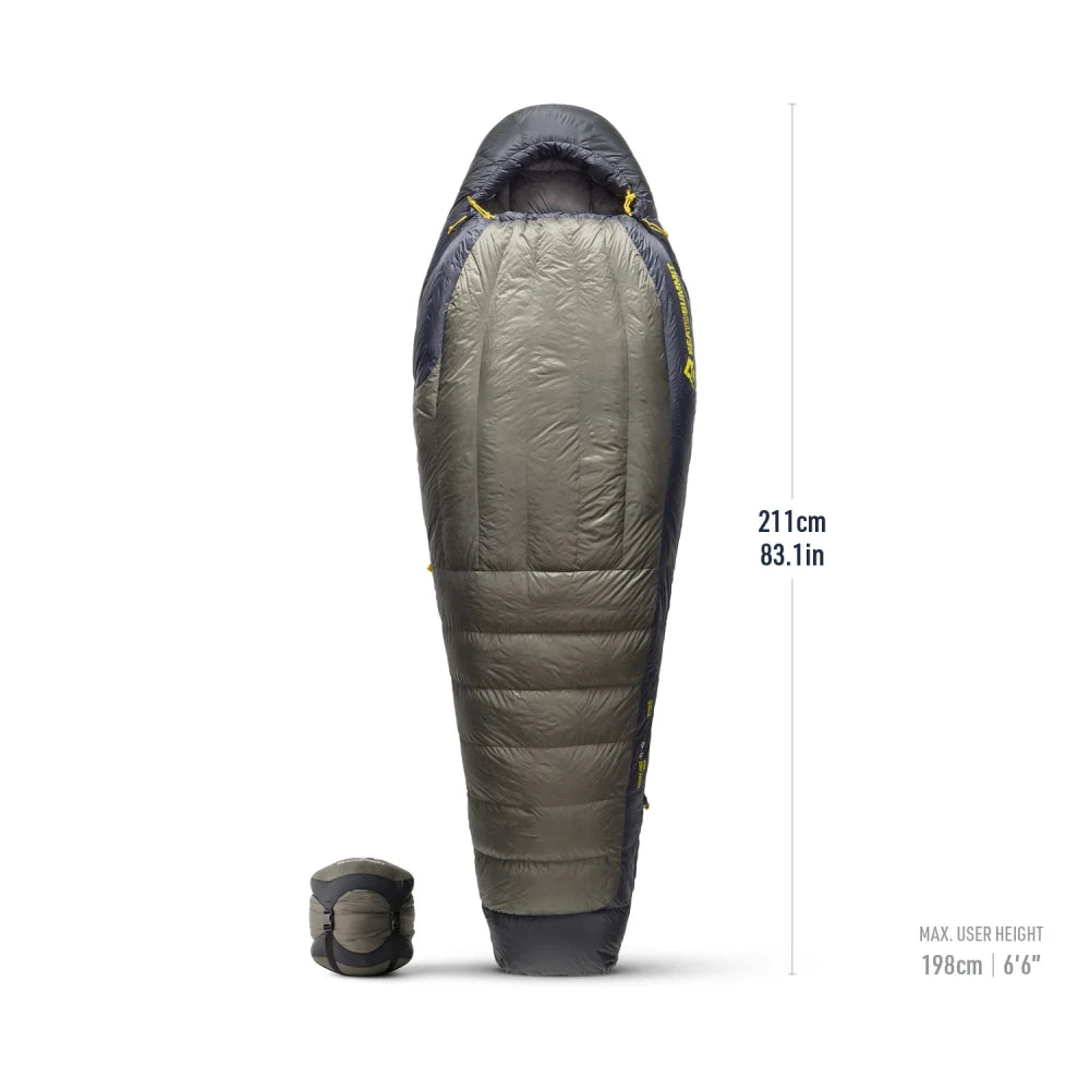 Sea To Summit Spark Pro -9C Спальный мешок с пухом, длинный