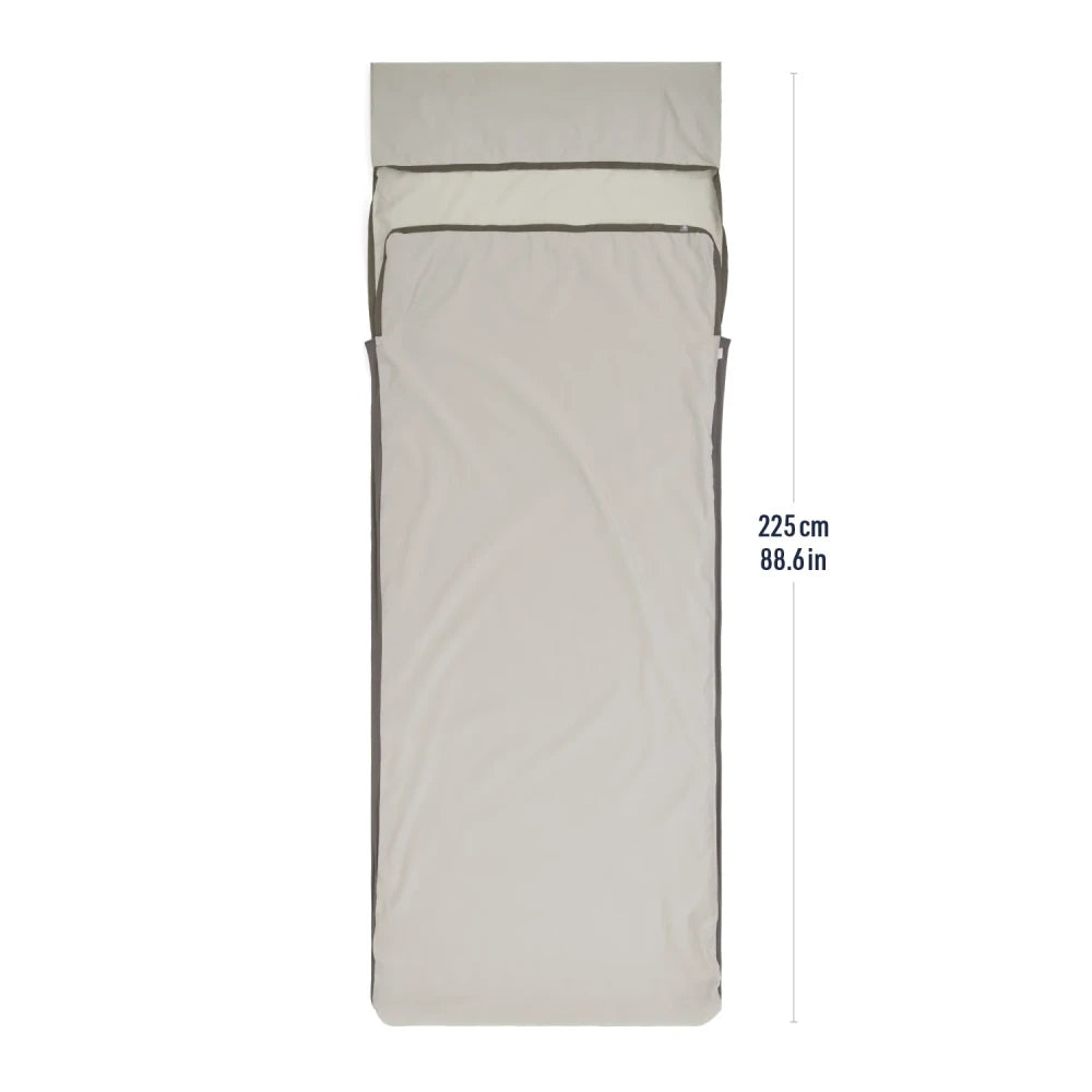 Sea To Summit Silk Blend Sleeping Bag Liner - Rectangular w/ Pillow Sleeve