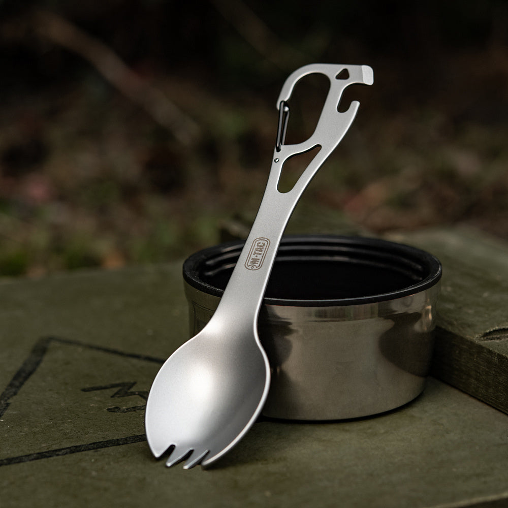 M-Tac set de couverts Spork avec mousqueton