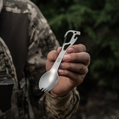 M-Tac set de couverts Spork avec mousqueton