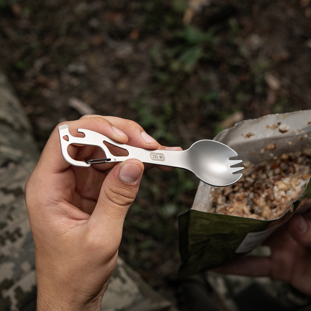 M-Tac set de couverts Spork avec mousqueton