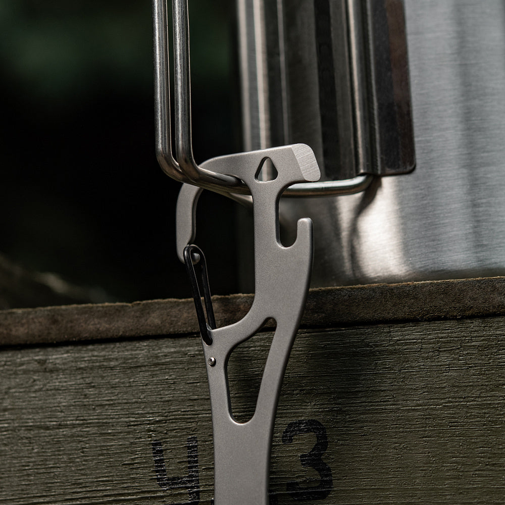 M-Tac set de couverts Spork avec mousqueton