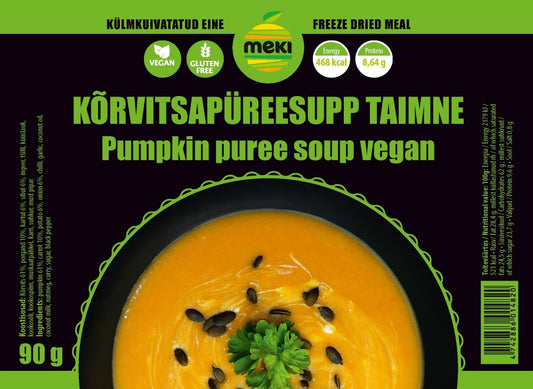 MEKI Soupe de légumes au potiron 90g