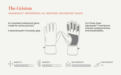 Sealskinz Griston Gant léger imperméable toutes saisons pour femme Aquasealz™