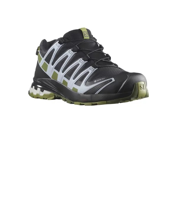 SALOMON обувь XA Pro 3D V8 GTX W черный/зеленый/светло-голубой