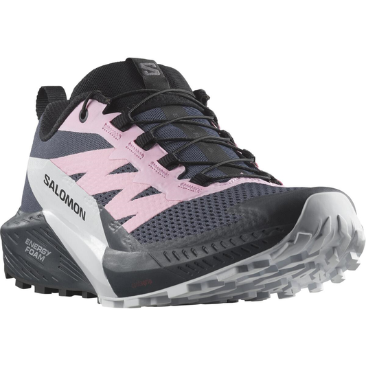 Chaussures SALOMON Sense Ride 5 W black/Gris/Rose