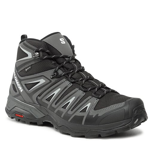 SALOMON обувь X Ultra Pioneer Mid GTX черный/серый