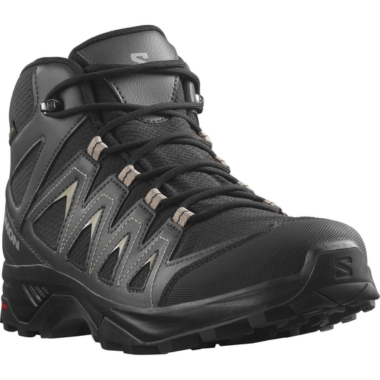 Chaussures SALOMON X Braze Mid GTX black/Gris