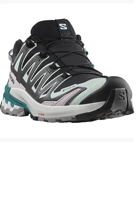 Chaussures SALOMON XA Pro 3D V9 GTX W black/Bleu clair/Rose