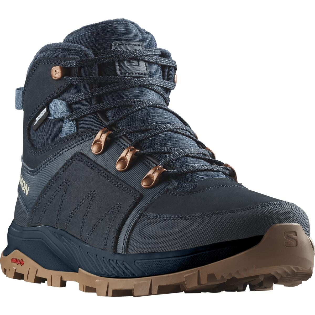 SALOMON обувь Outchill TS CSWP W dark blue/brown