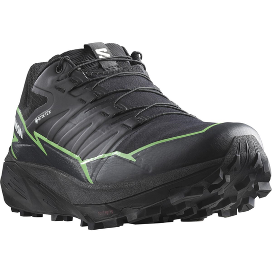 Chaussures SALOMON Thundercross GTX black/Vert