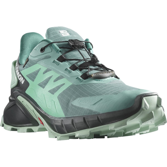 Chaussures SALOMON Supercross 4 GTX W light blue/Noir