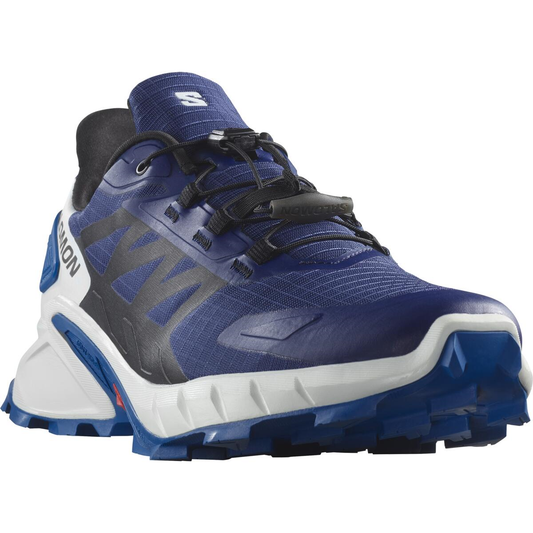 Chaussures SALOMON Supercross 4 blue/Blanc/Noir