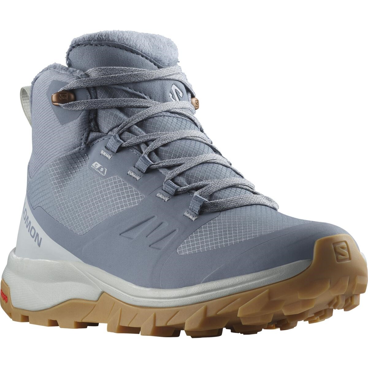 SALOMON shoes Outsnap CS WP W light blue/white
