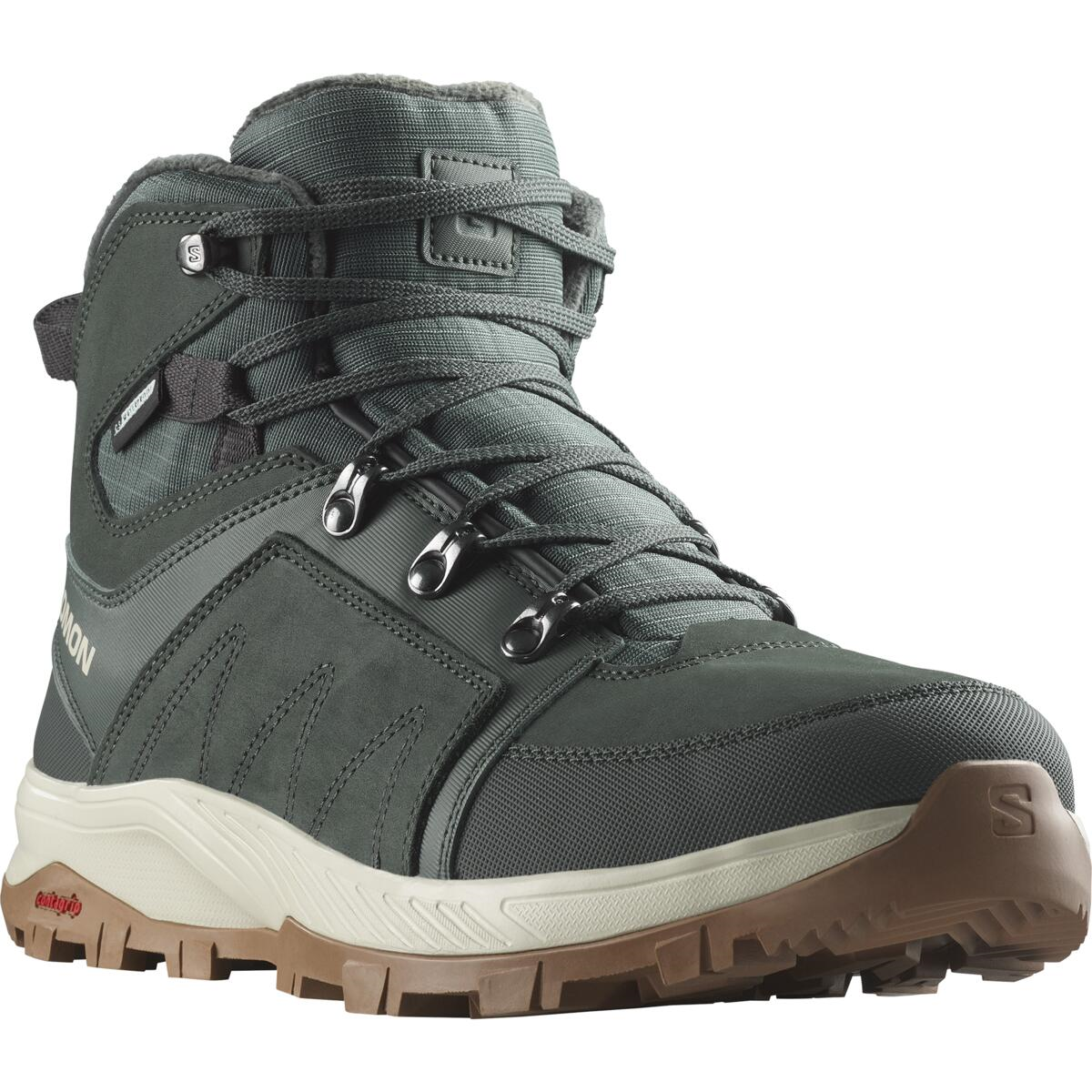 SALOMON обувь Outchill TS CSWP dark green/white