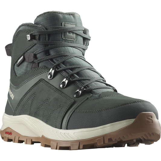 Chaussures SALOMON Outchill TS CSWP dark green/Blanc
