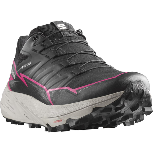 Chaussures SALOMON Thundercross GTX W black/Gris/Rose