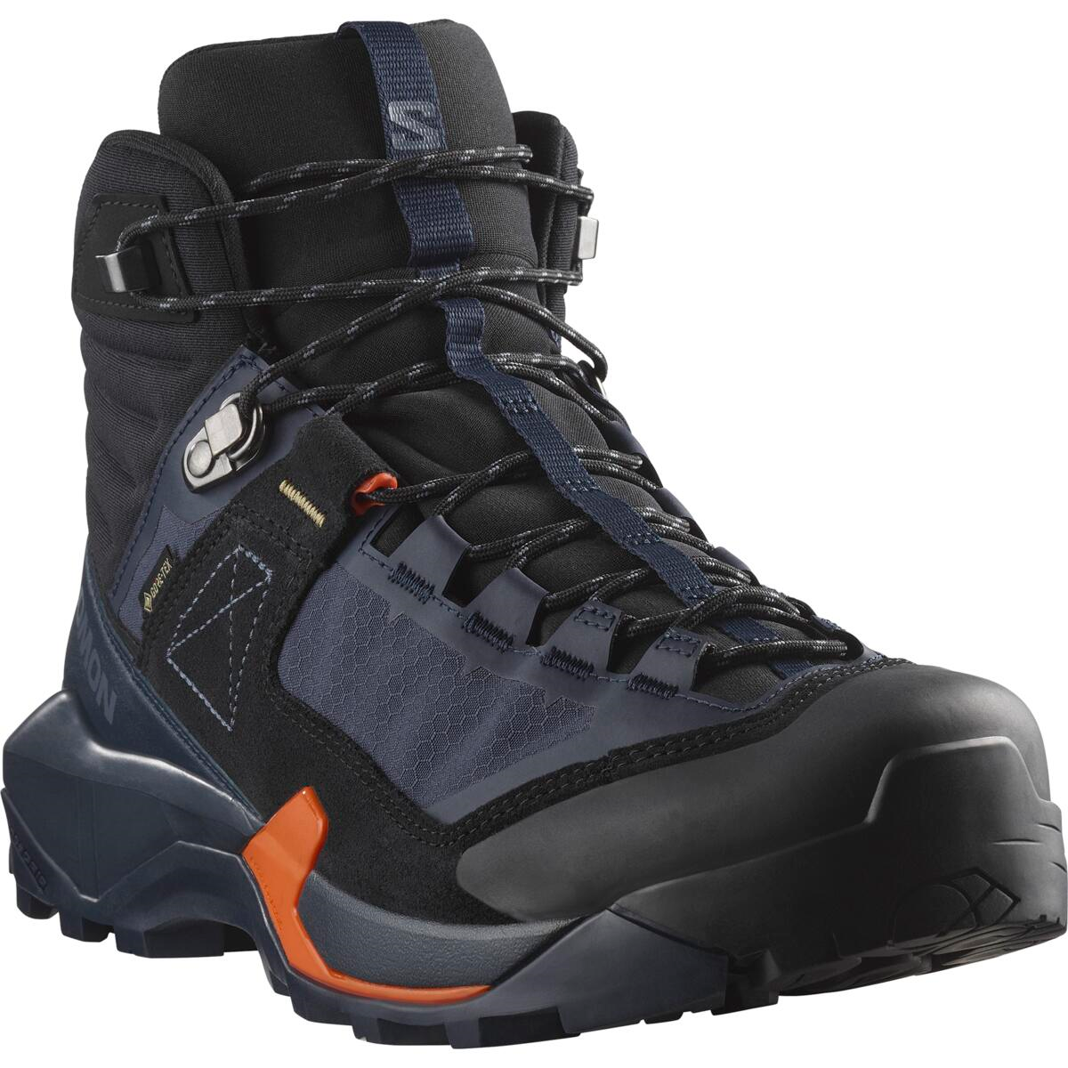 SALOMON обувь X Ultra Alpine Mid GTX черный/темно-синий/оранжевый