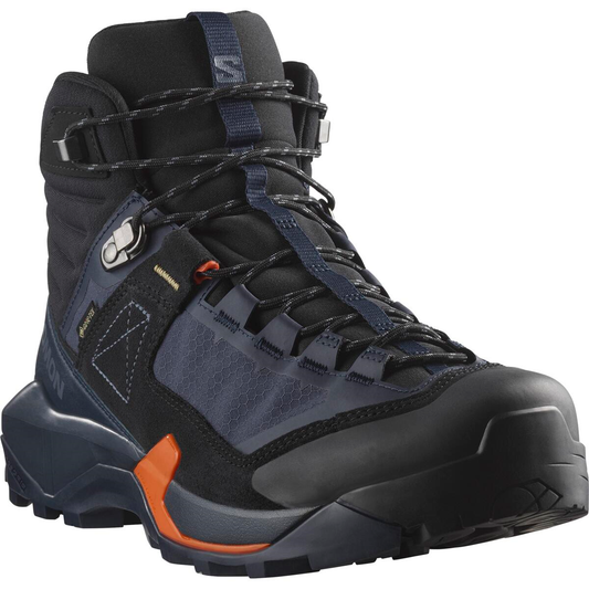 Chaussures SALOMON X Ultra Alpine Mid GTX black/dark blue/Orange