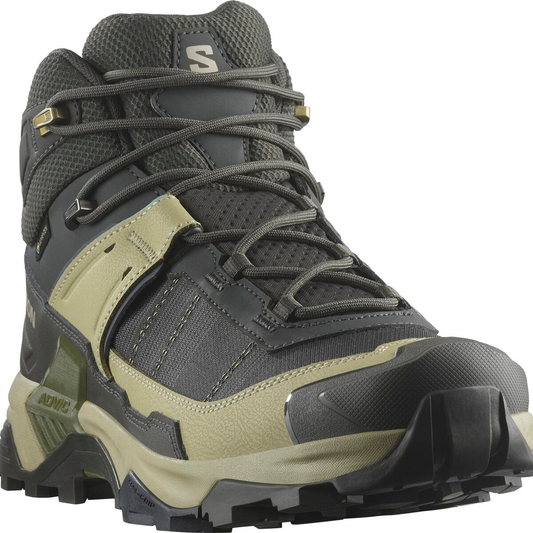 SALOMON shoes X Ultra 5 Mid GTX green/dark green