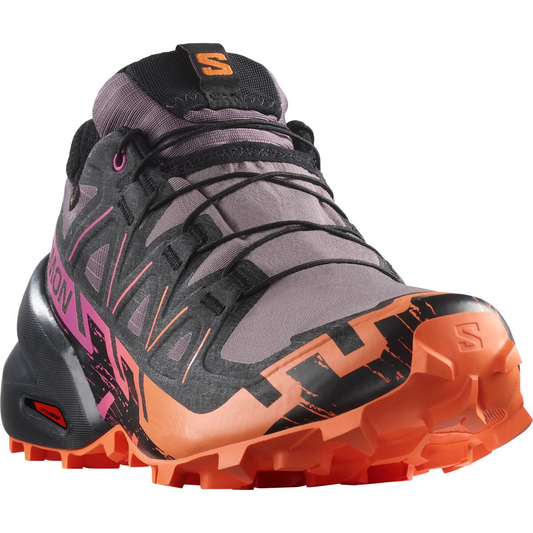 Chaussures SALOMON Speedcross 6 GTX W orange/Noir/violet